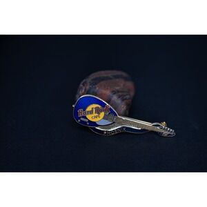 Hard Rock Cafe Pin Phoenix 1998 Brian Jones Blue Guitar Dead Rocker Series
